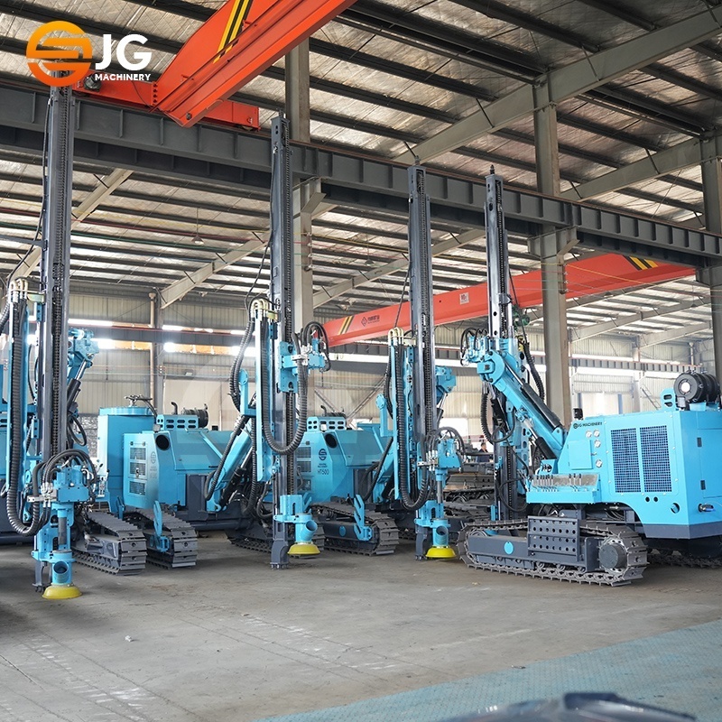 Zhejiang Jugong hot selling tunnel drilling rig high-quality mine crawler drilling rig