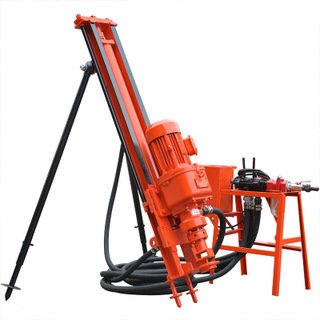 Kaishan KQD electric small portable tripod machine 20m deep DTH hole pneumatic percussion borehole drilling machine rig