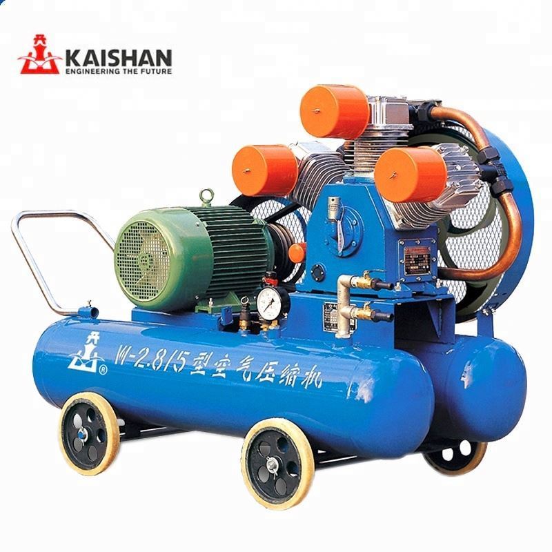 Kaishan W-1.8/5 5bar diesel mining air compressor for drilling equipment