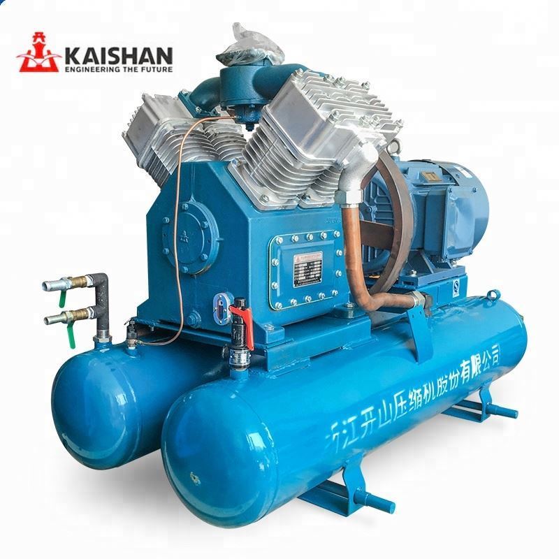 Kaishan W-1.8/5 5bar diesel mining air compressor for drilling equipment