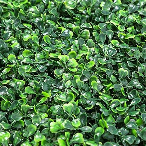 Amazon Hot 50*50CM Artificial Grass Wall Panels Plastic Greenery UV Resistance Artificial Grass Wall For Home Restaurant Decor