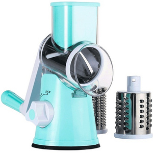 Rotary Drum Grater Vegetable Mandoline Slicer Spiralizer Cheese Chopper