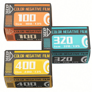 135 color negative film ISO 400 320 100 35mm Color film Rolls 36 Exp Process C-41  Disposable Camera Negative Film