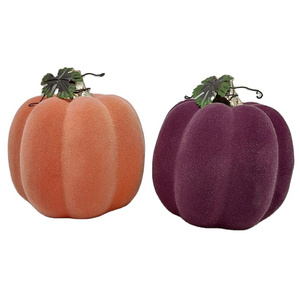 Halloween Simulation Ceramic Pumpkin Model Artificial Craft Fall Harvest Decoration