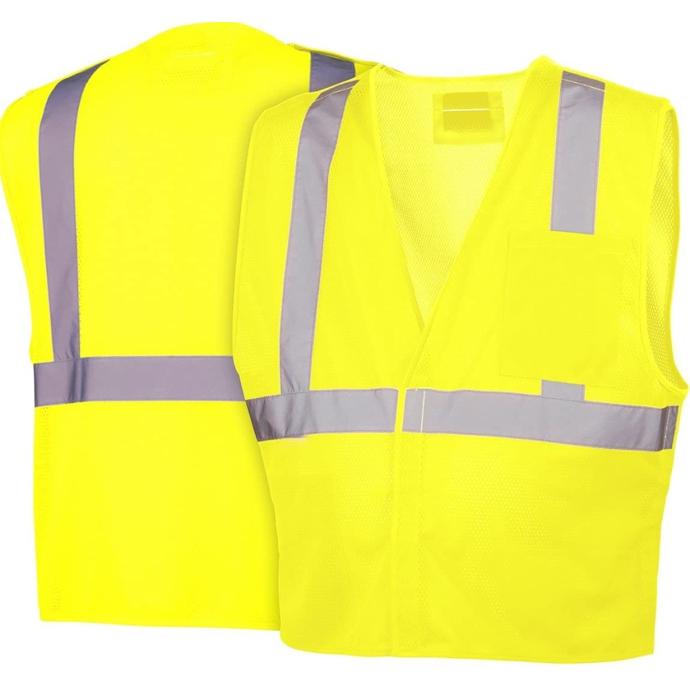 High Quality Customized Logo Reflective High Visibility Safety Vest Construction Safety Clothing Wear For Men