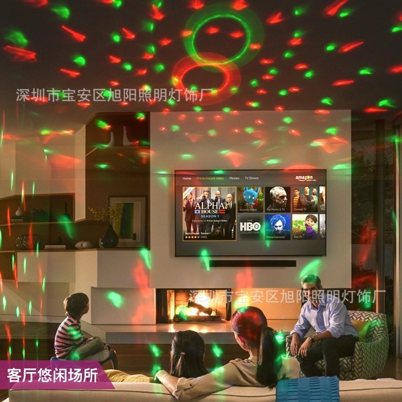 Christmas New Smart Romantic 3d RGB colorful Starry Bt Music Led Star Space Night Light Projector Lamp For Kids