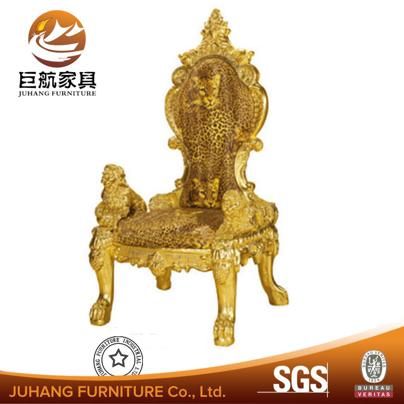 king lion chair for hotel for wedding banquet glassy style cheap wholesale