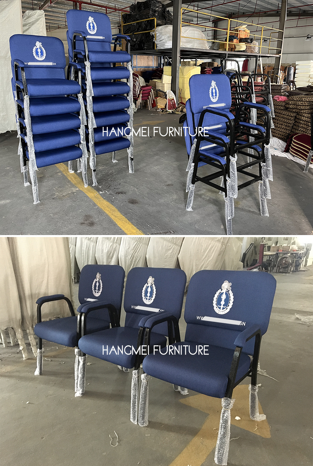 wholesale cheap used comfortable seats armrest church chair for the auditorium church banquet hall armchairs