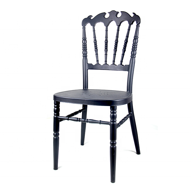 foshan wholesale black aluminum chiavari chair used for outdoor or indoor wedding