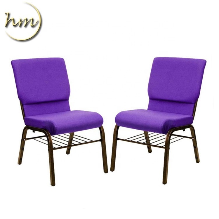 wholesale modern padded stackable metal Theater interlocking cheap used church chairs for free