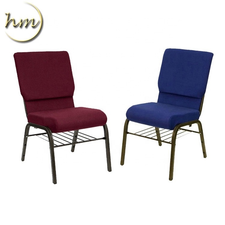 wholesale modern padded stackable metal Theater interlocking cheap used church chairs for free