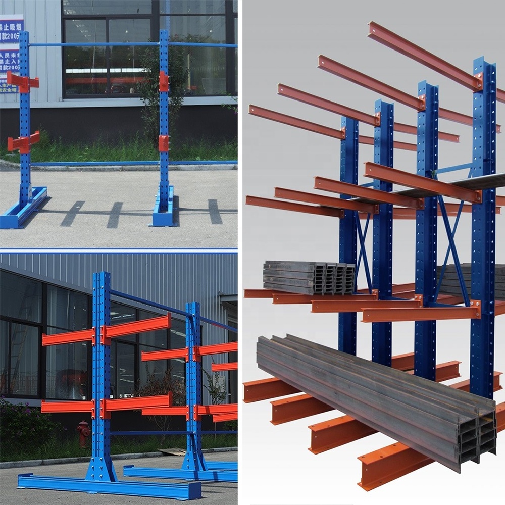 Wholesale Heavy-Duty Steel Industrial Warehouse Pallet Racking Cantilever Storage Rack System Industrial Shelving