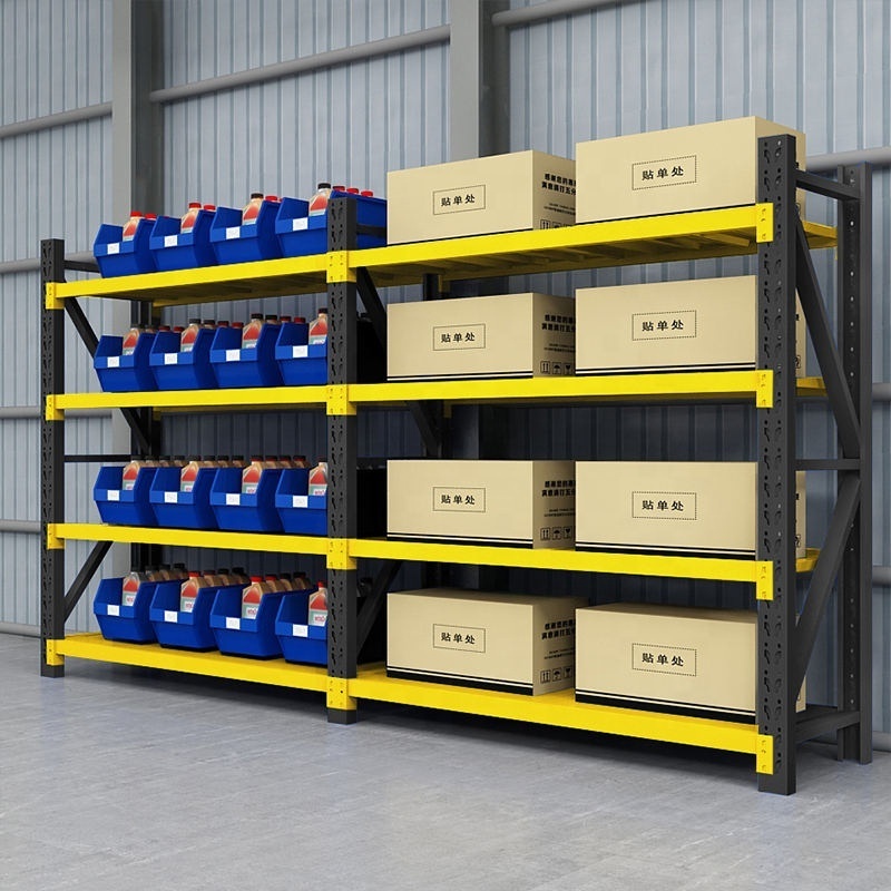 Custom Industrial Warehouse Storage Boltless Rack Shelving Units - Metal Shelving Systems