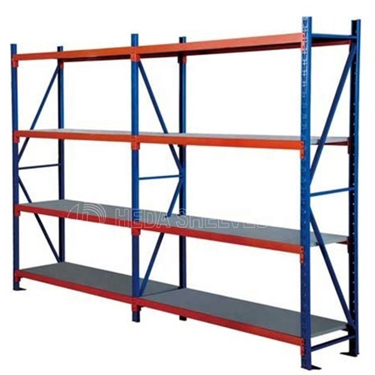 Capacity Adjustable Light Duty Boltless Storage Racking Warehouse Shelving Unit