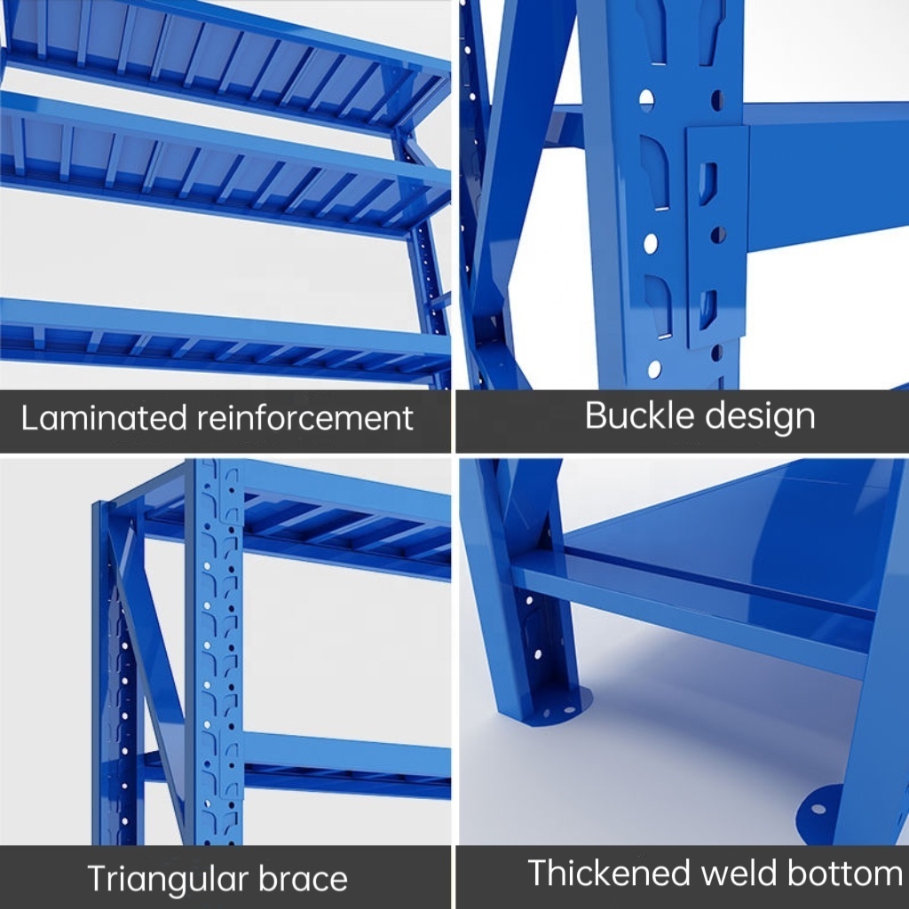 Low price supermarket factory storage rack adjustable storage shelves  unit storage rack