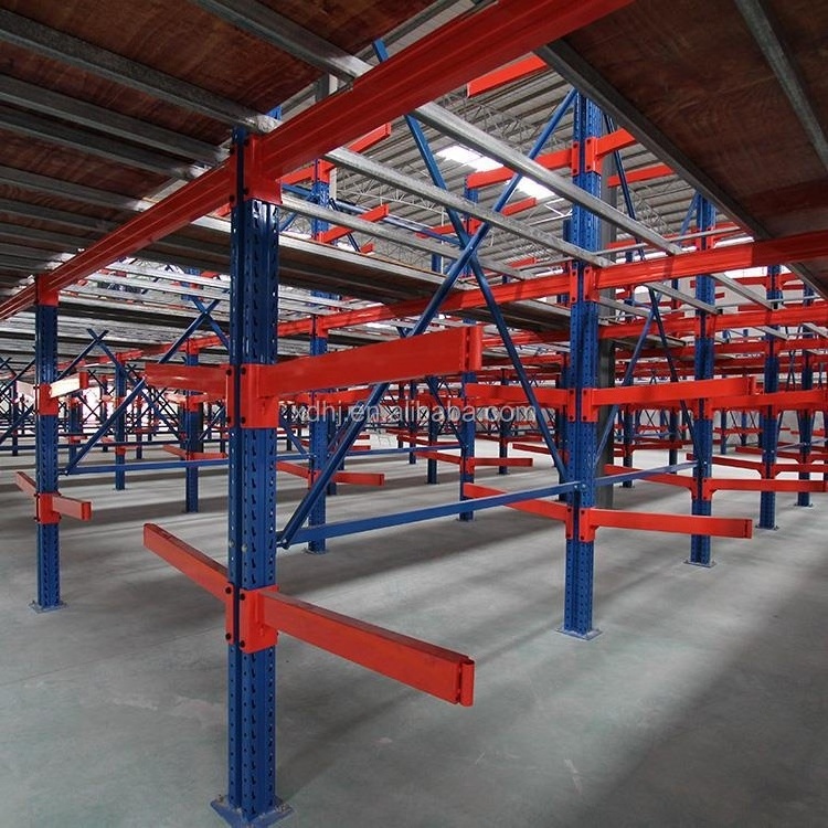 runda manufacturer CE Heavy duty industrial stacking steel shelves storage rack for factory warehouse Stacking Racks  Shelves