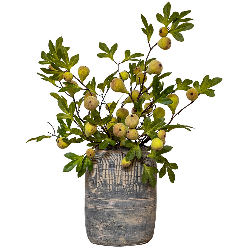 arrangement decoration Arrangement Accessories Home Decoration Simulation Artificial fig Branch for Flower