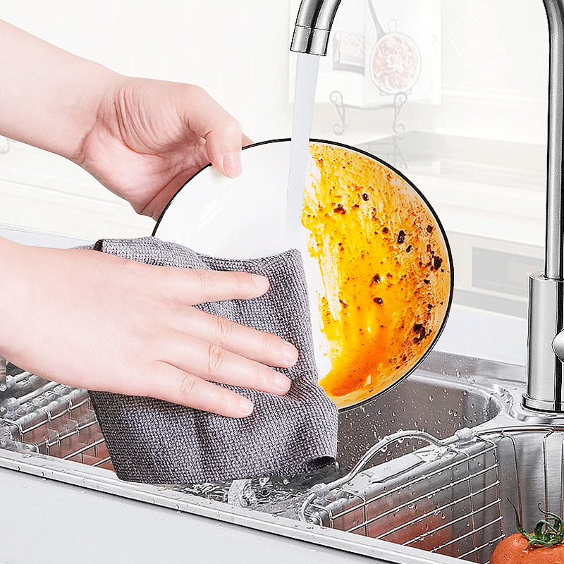 Disposable Microfiber Kitchen Cleaning Cloth