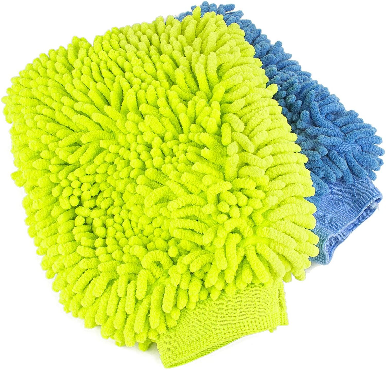 Car Washing Sponge Mitt Cleaning Customized Microfiber Chenille Sponge Mitt Cloth