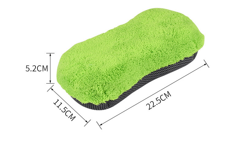 Premium Grade Microfiber Car Wash Sponge Multi-Use Dish Cleaning Sponge Kitchen