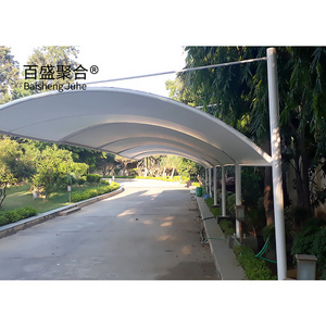 New High Quality 2-Car Outdoor Shed Aluminium and Wood Carport with Metal Frame Waterproof for Car Parking