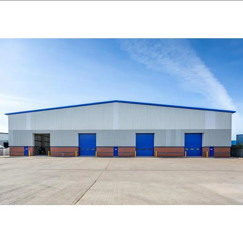 1000 Square Meter Prefabricated Ready Made Steel Structure Warehouse Building For Food Factory