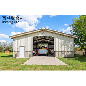 Low Cost Prefab Warehouse Steel Structure Garage Building Pre Fab Steel Workshop