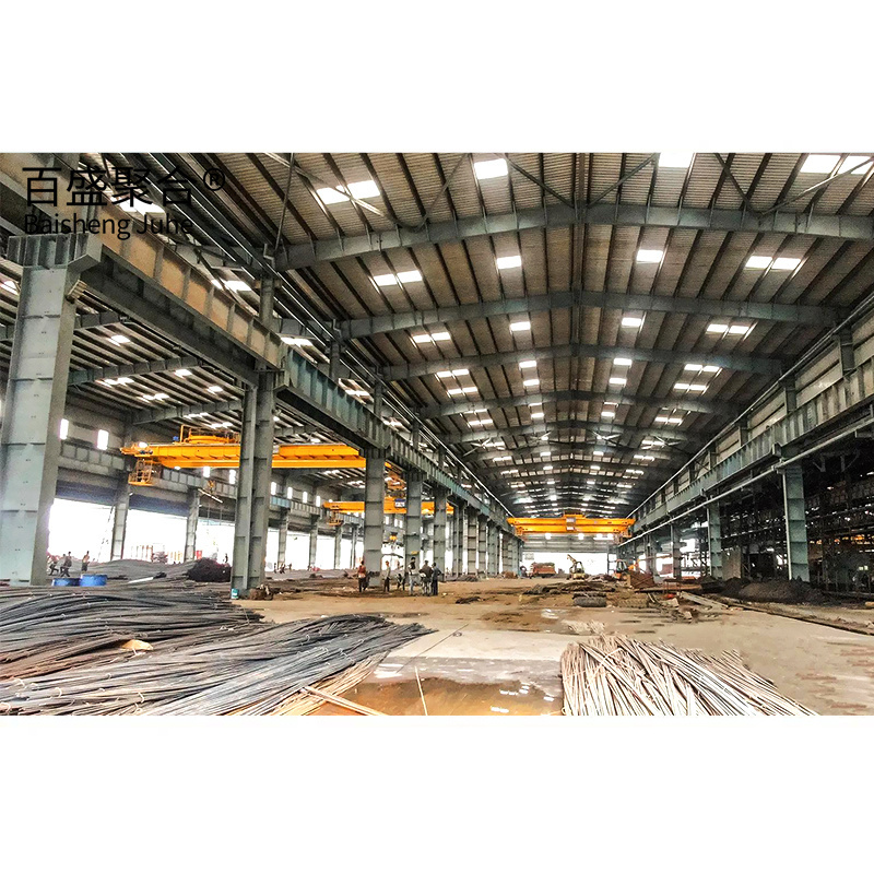 China economic prefabricated workshop prefab steel structure farm storage warehouse metal building for sales