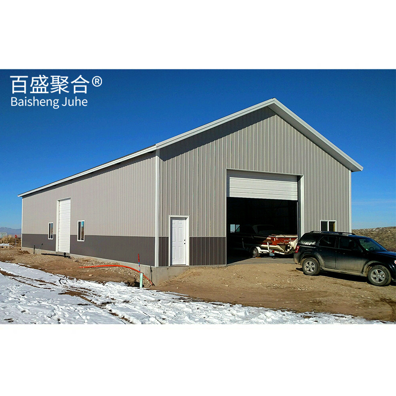 Low Cost Prefab Warehouse Steel Structure Garage Building Pre Fab Steel Workshop