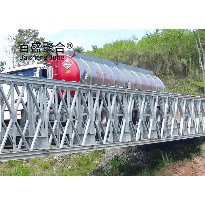 Galvanized Penal Competitive Price steel structure Bailey Truss 200 Portable Steel Bridges