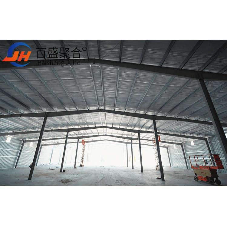 Steel Structure Framed Commercial Office Building Structural Steel Truss Prefab Construction With Drawing