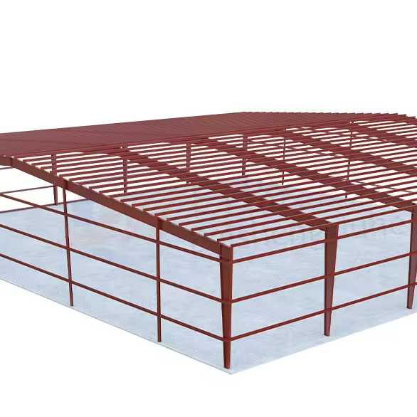 Metal fabrication Zinc coated steel structure Steel cowhouse Fabrication Steel structure Warehouse Cow Barn