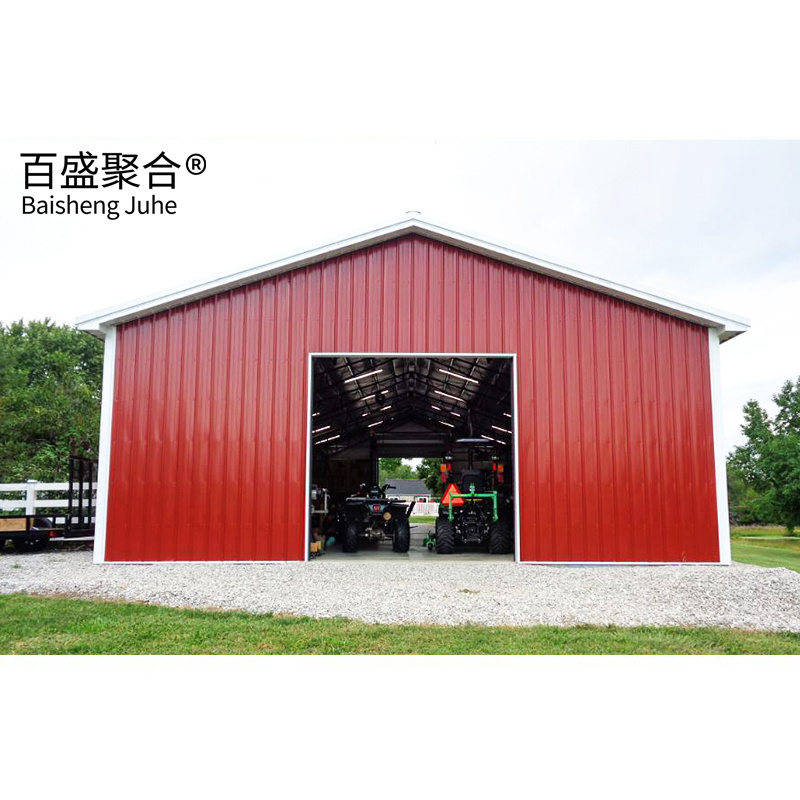 Cheap Durable Steel Structure Garage Hanger Shed Prefabricated Warehouse For Sale