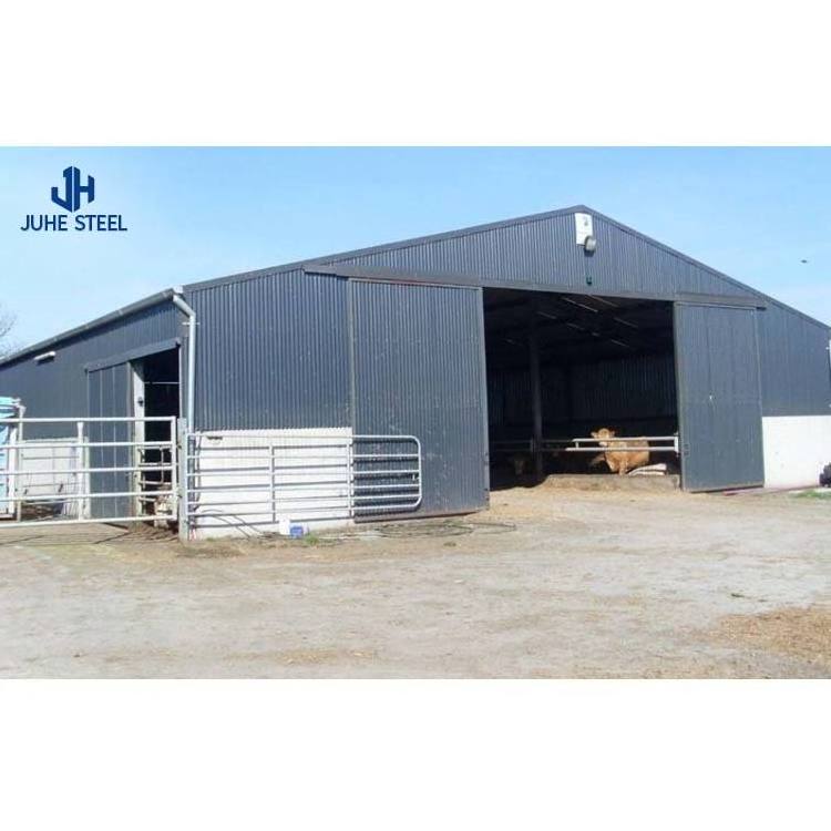 metal pole barn houses livestock panels dairy cow barn/shed/house