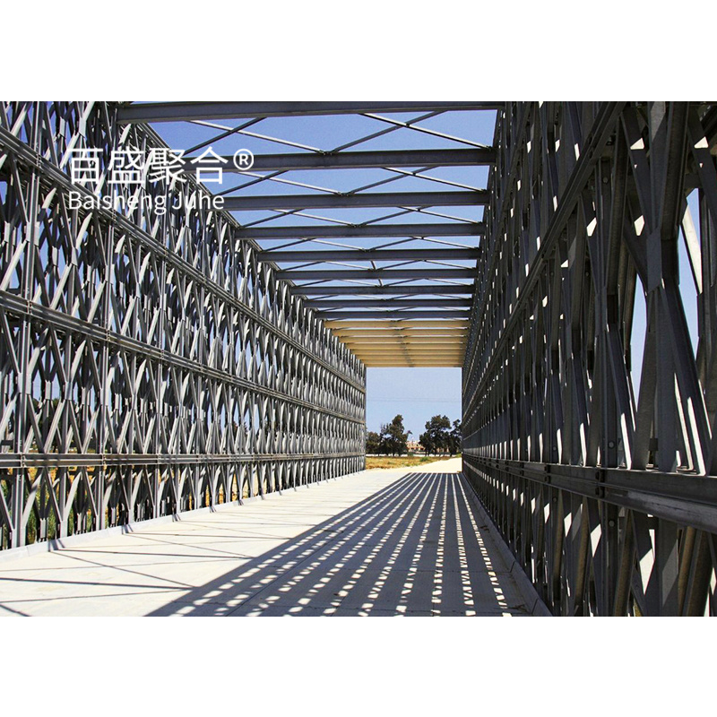 Galvanized Penal Competitive Price steel structure Bailey Truss 200 Portable Steel Bridges