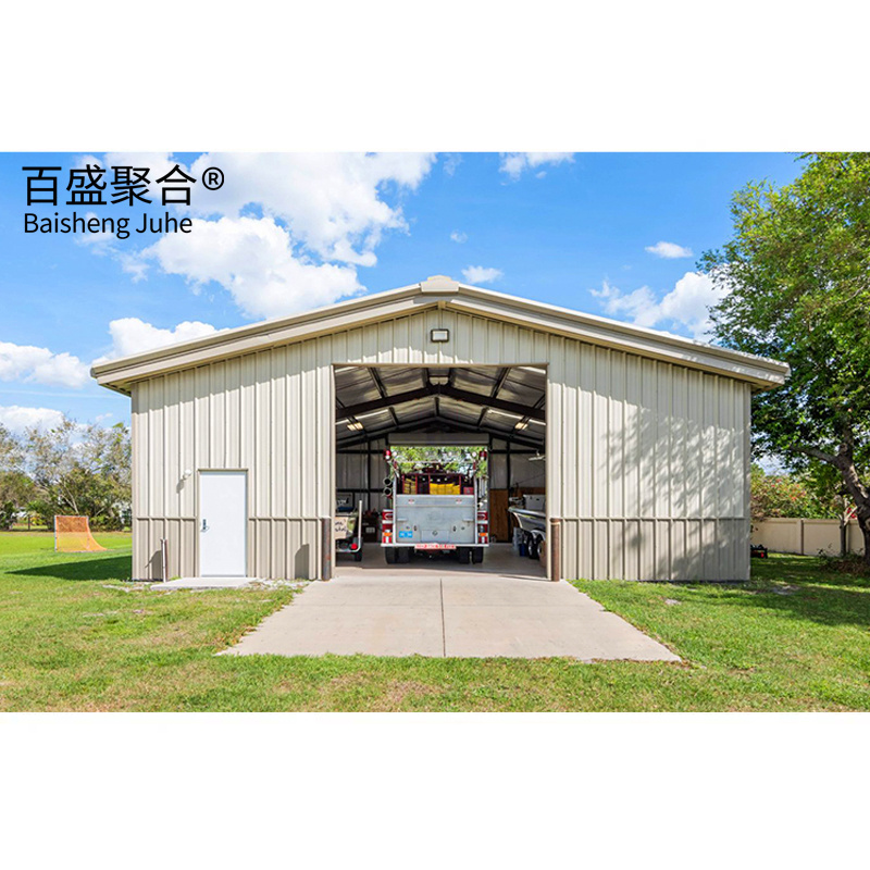 Cheap Durable Steel Structure Garage Hanger Shed Prefabricated Warehouse For Sale