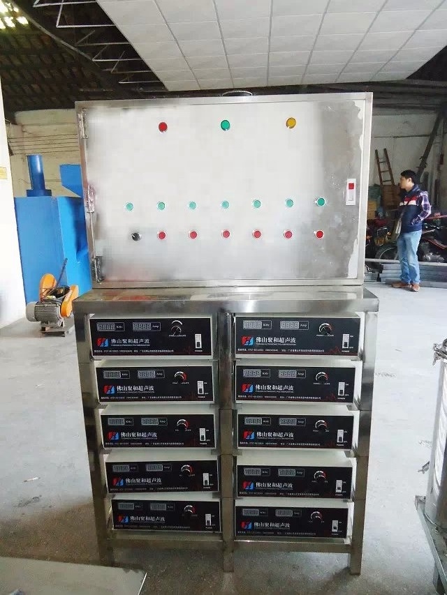 3KW electroplating industry  plant degreasing cleaning device Immersible Ultrasonic Transducers Submersible Ultrasonics Cleaners