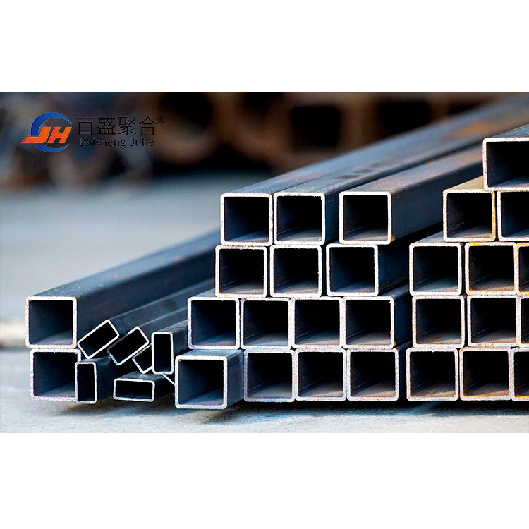 Hot Rolled Hollow Section Mild Carbon Ms Iron Tubes Cheap Price Erw  seamless square tube Steel Pipes