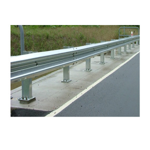 Traffic Barrier AASHTO M180 Highway Guardrail Hot Dipped Galvanized Road Safety Crash Barrier