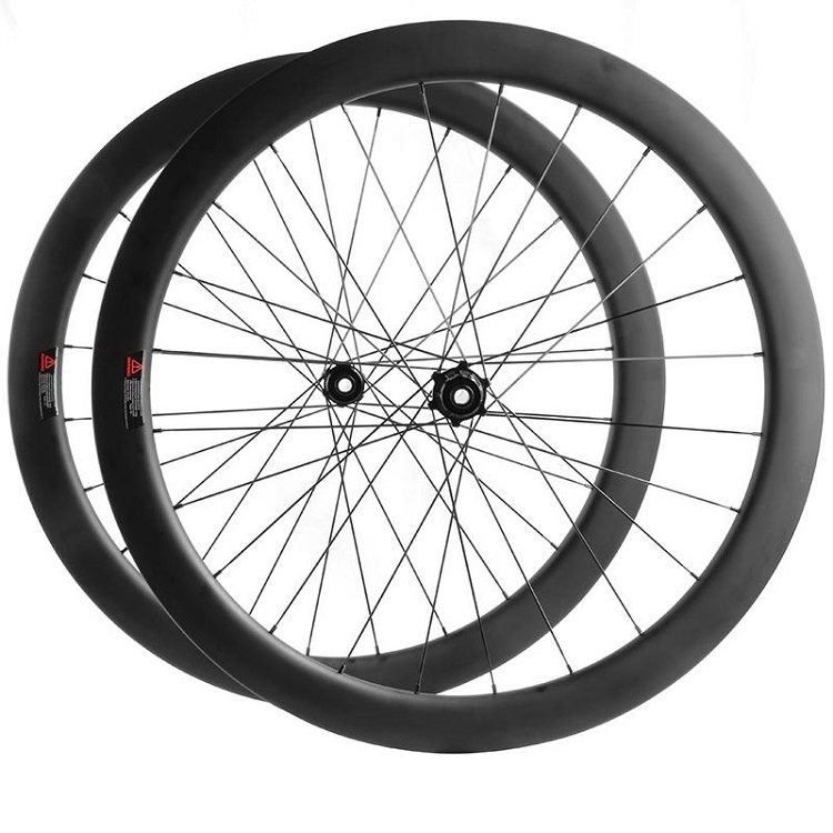 Wheelset Road Bike Road Wheels Disc Brake Tubular Tyre Tube 50mm Depth Carbon Fiber Rims Wheel 25mm Width Carbon Wheelset 700c