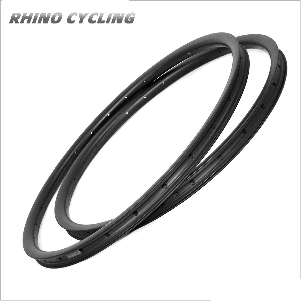 35mm Wide 25mm Deep Full Carbon Fiber Cx Road Bike Disc Tubular Rims