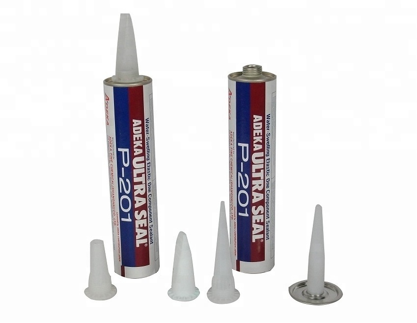 Industrial Use Polyurethane Adhesive Sealant Packaging Paper Tube Cartridge with Plastic Nozzle