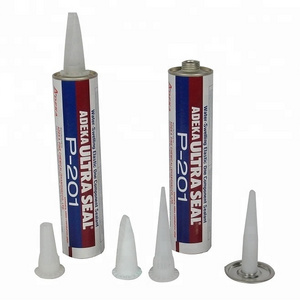 Industrial Use Polyurethane Adhesive Sealant Packaging Paper Tube Cartridge with Plastic Nozzle