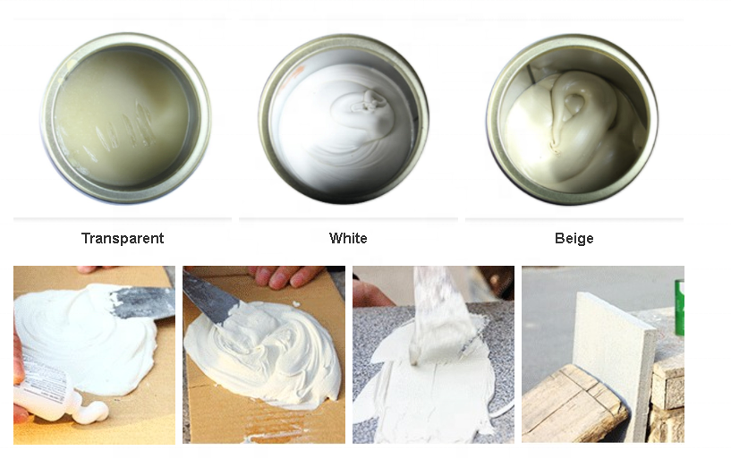 construction knife grade marble adhesive colorful glue mastic liquid marble glue