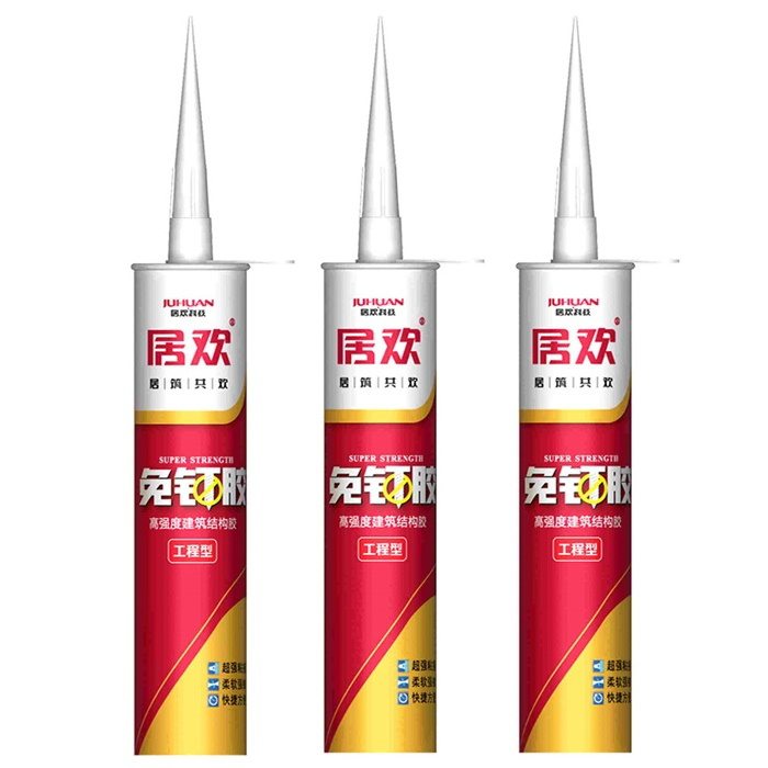 Environmentally Friendly No More Nails Construction Adhesive Fast Curing Low Odor Liquid Nail Free Glue