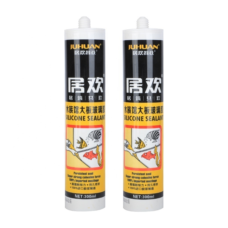 Clear Cheap Acetic Silicone Sealant Adhesive Glue Aquarium Glass Rubber Silicone Sealant Glue for Windows and Door