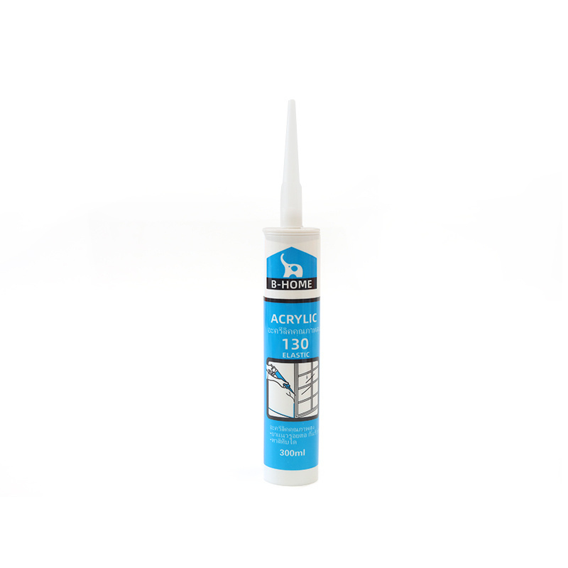 Fast Curing Water Based Acrylic Latex Sealant Waterproof Elastic Glue For Window Doors Interior Outdoor