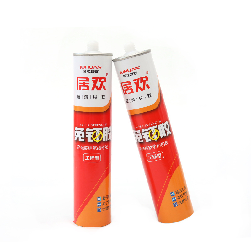 Oem Fast Dry Strong Adhesion Water-proof Liquid Nail Free Adhesive Silicone Sealant Glue For Construction