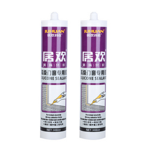 JUHUAN Direct Caulking Sealant Gp Neutral Clear Silicone Sealant For Windows Sealing