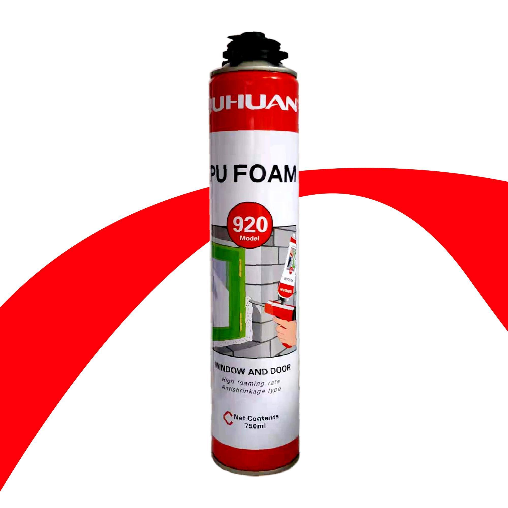 Competitive Fireproof Spray Polyurethane Foam Can Price Gap Filler 750ml